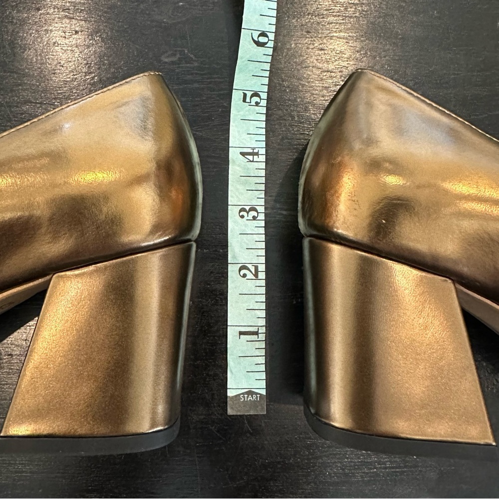 Fluevog Tasty Vogs Lucienne Discontinued Two-Tone Mod Pump - Picture 3 of 11